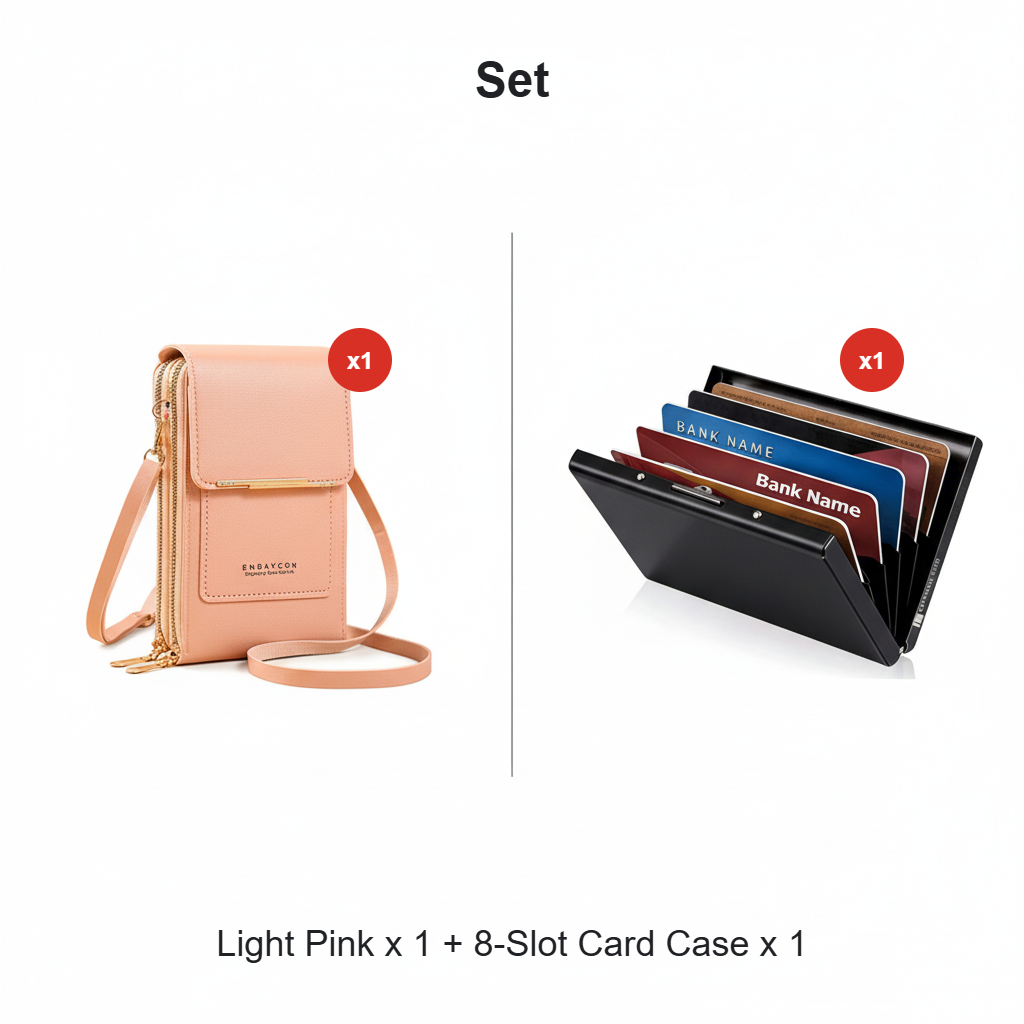 🔥Hot Sale 56% OFF -🎁Women's Touch Screen Mobile Phone Messenger bag