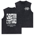 Christian & Tattooed Christian Washed Tank Top