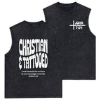 Christian & Tattooed Christian Washed Tank Top