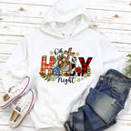 Oh Holy Night Christmas Hoodie