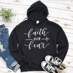 Faith over Fear Religious Hoodie