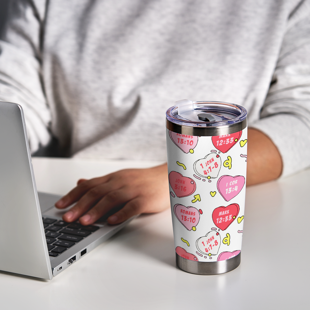 Heart Belongs To Jesus Christian 20OZ Tumbler