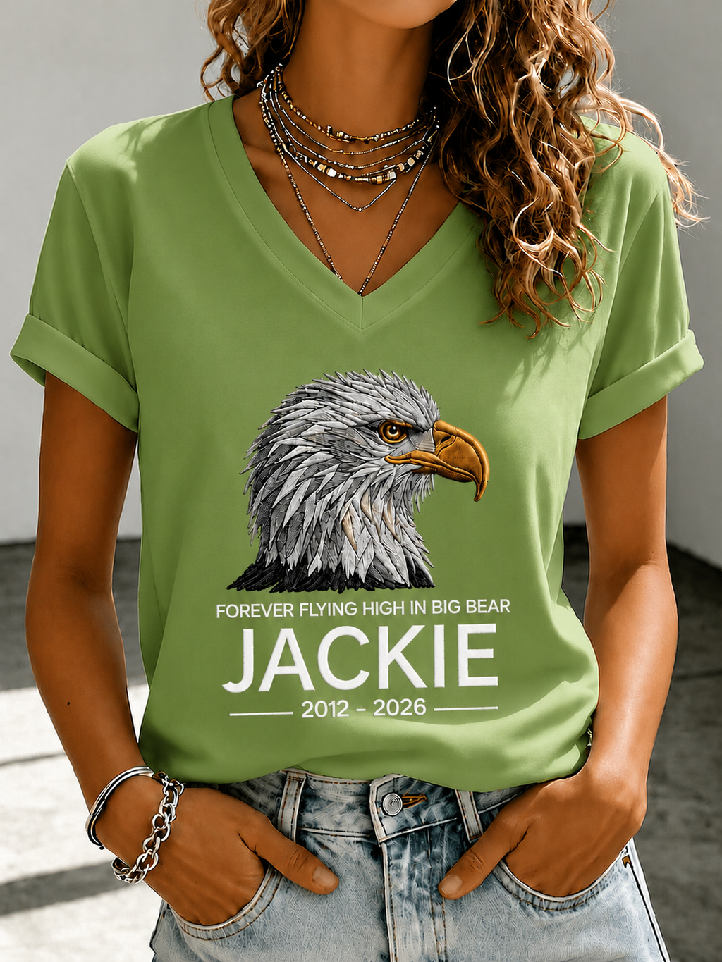 Women's Fly Free Jackie Print T-shirt