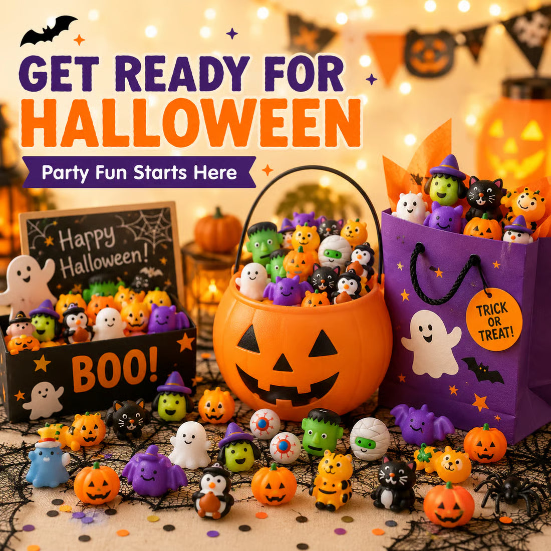 e??£¤Last Day 69% OFFe???Halloween Mochi Squishy Toys