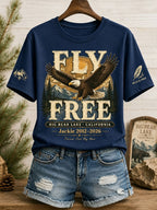 Women's Fly Free Jackie Print Tee