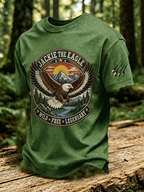 Men'S Forever Over Big Bear, Fly Free Jackie Printed Short-Sleeve T-Shirt