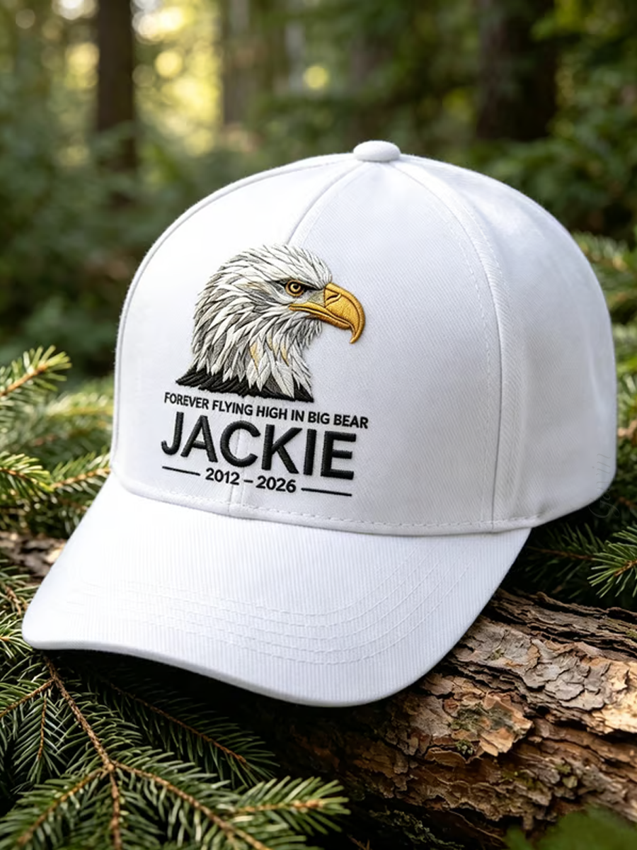 Unisex Forever Over Big Bear, Fly Free Jackie Printed Hat