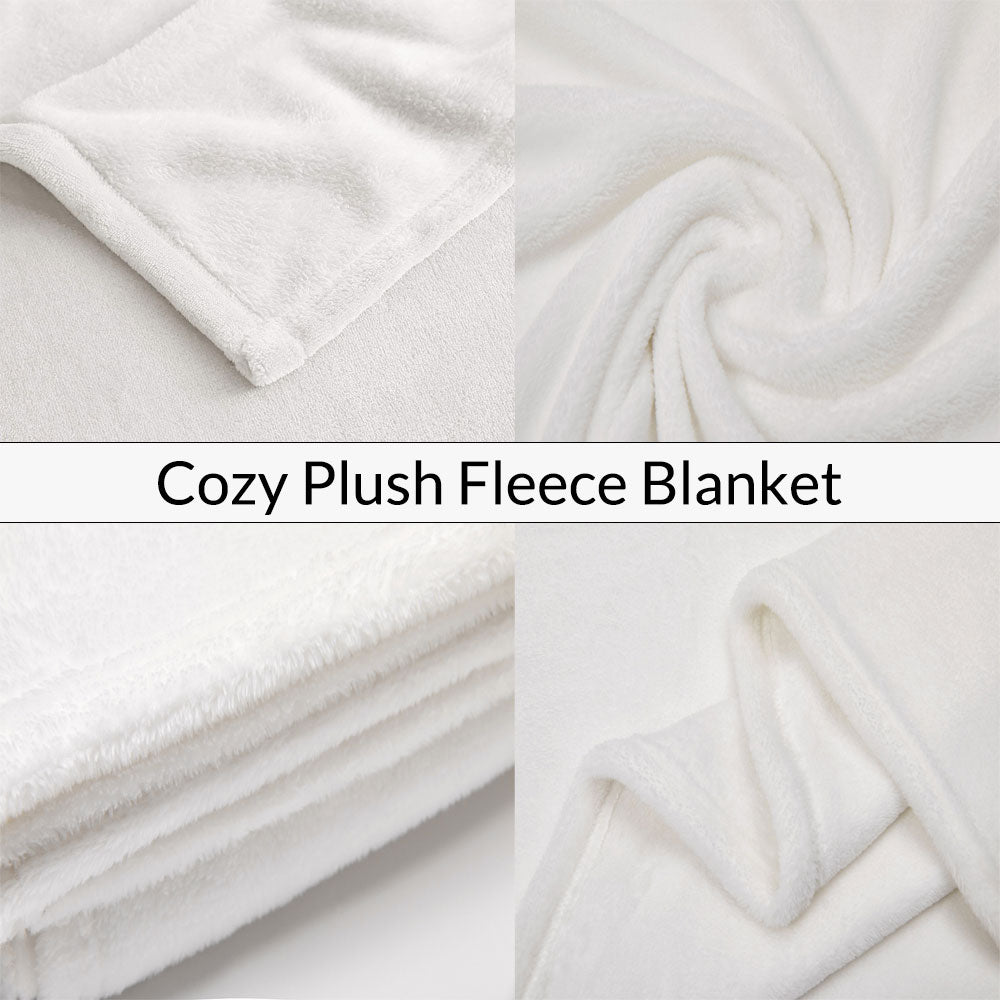 I Am a Child of God Fleece Blanket