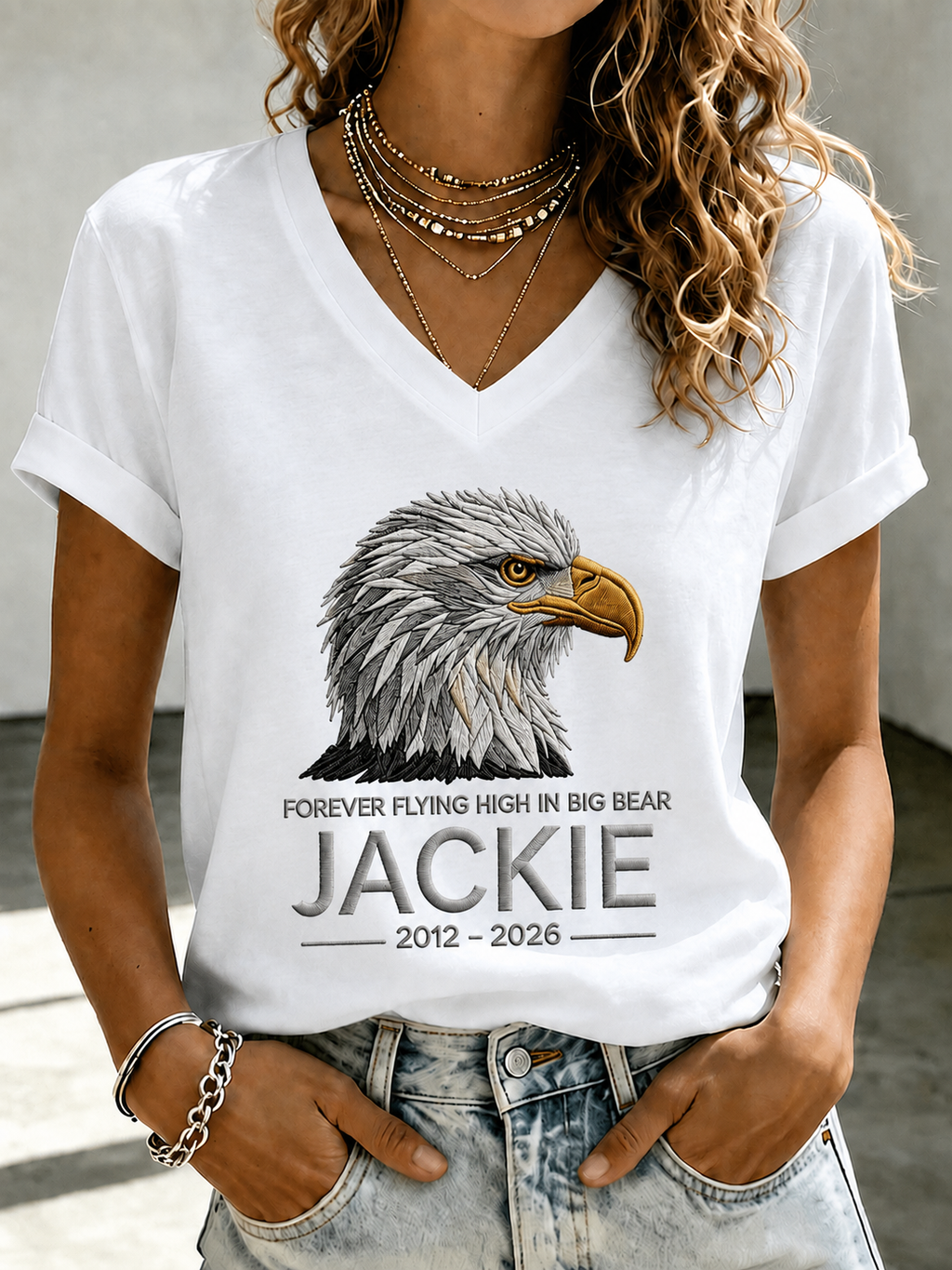 Women's Fly Free Jackie Print T-shirt