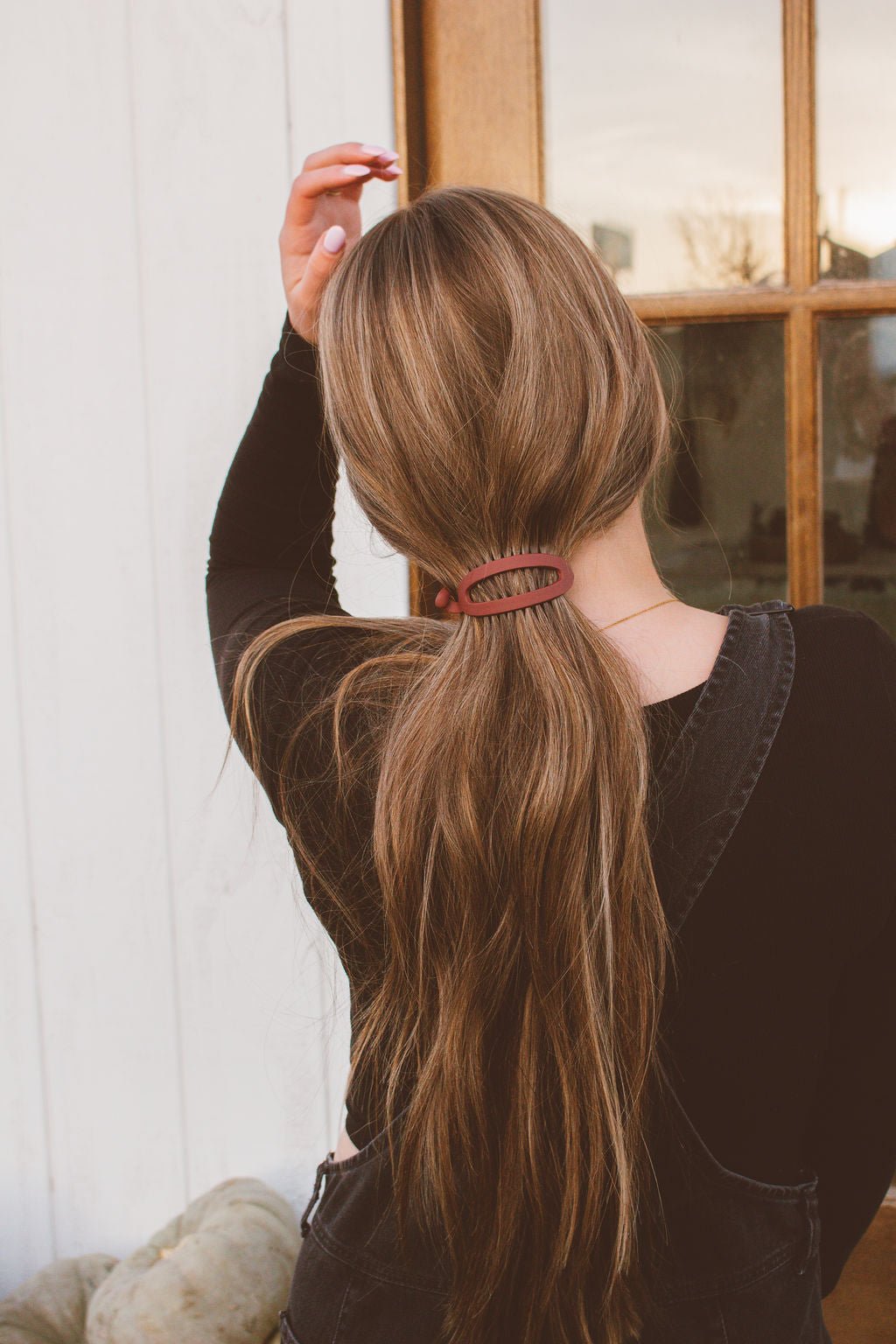 Cutout Ponytail Cuff