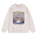 Faith Moves Mountain Christian Washed Sweatshirt