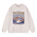 Faith Moves Mountain Christian Washed Sweatshirt