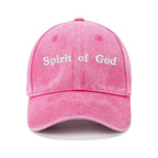 Spirit of God Christian Washed Hat