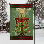 Christmas Begins With Christ Christian Flag