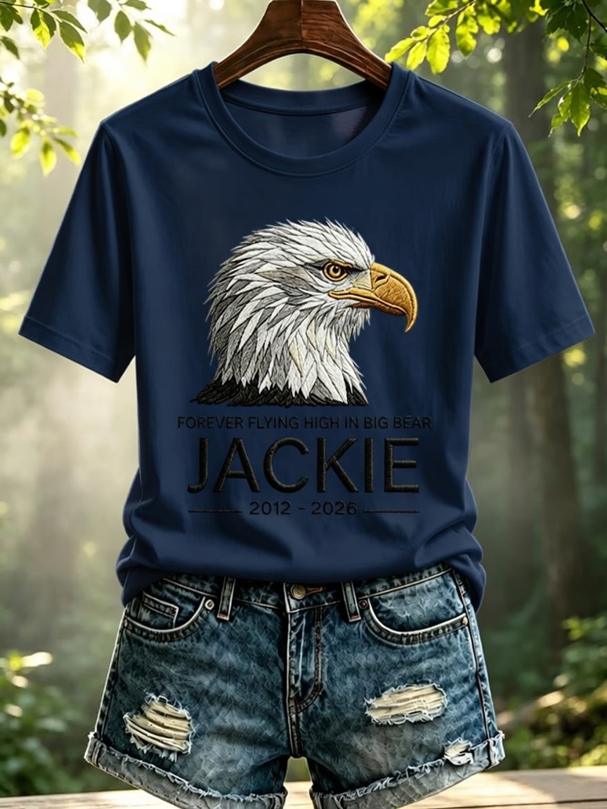 Women's Jackie Forever Our Queen Print  T-Shirt