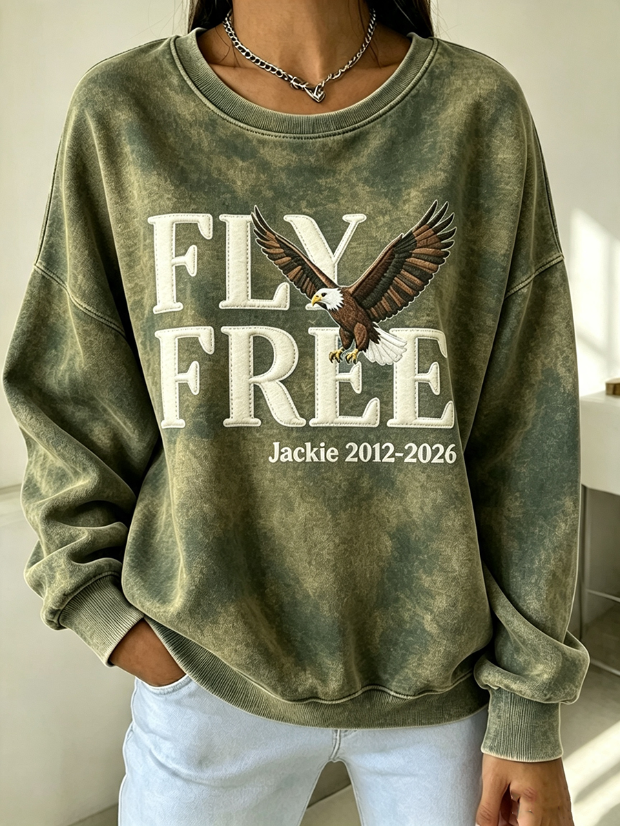 Women's Fly Free Jackie Round Neck Sports Shirt