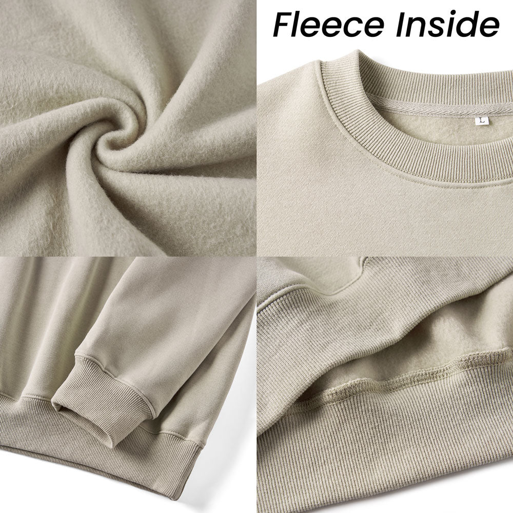 Yeshua He Saves Christian Fleece Sweatshirt