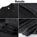 Faith Moves Mountain Christian Washed Sweatshirt