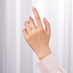 Oval Cross Christian 925 Sterling Silver Ring