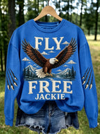 Women's Fly Free Jackie Print Sweatshirt