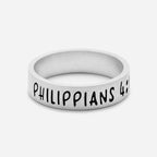 Bible Verse Christian 925 Sterling Silver Ring
