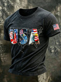 U.S.A Map Print Men's T-Shirt