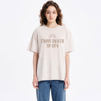 Death Could Not Hold Him Christian washed T-Shirt