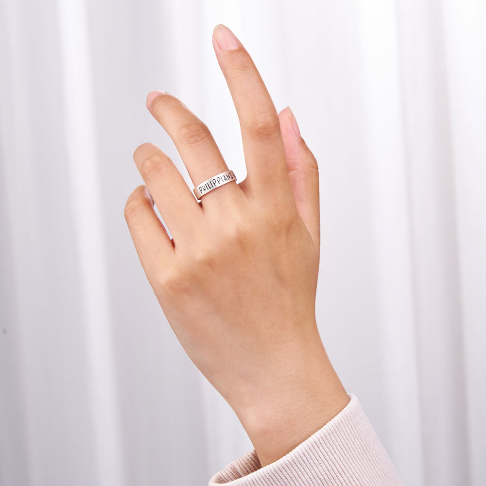 Bible Verse Christian 925 Sterling Silver Ring
