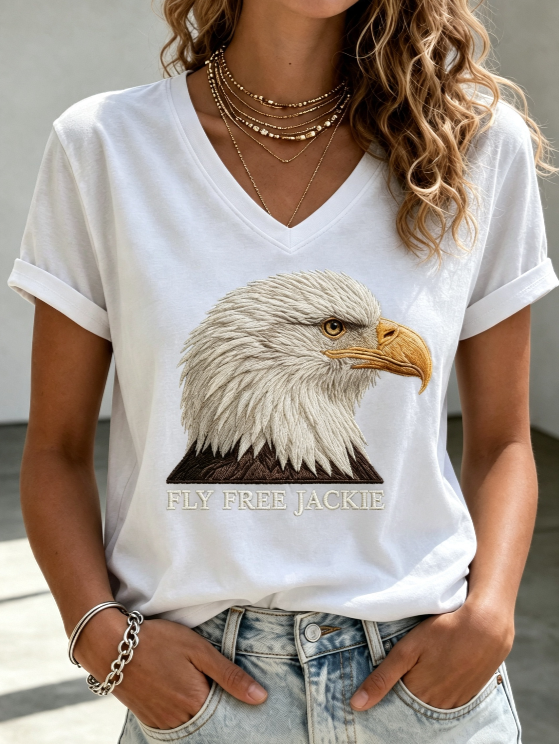 Women's Fly Free Jackie Print T-shirt