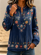 Women'S Printed Casual Top