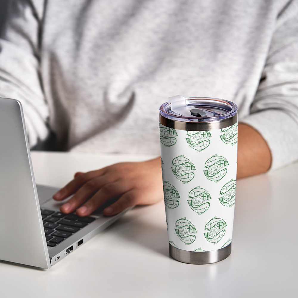 Fish And Bread Christian 20OZ Tumbler