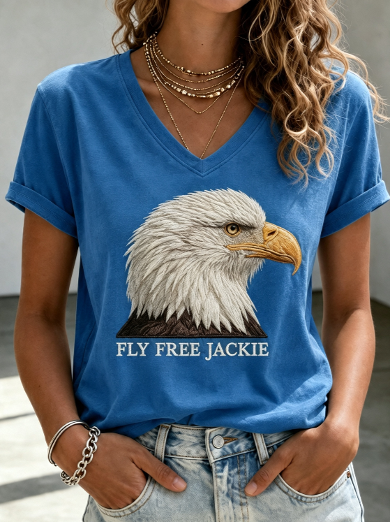 Women's Fly Free Jackie Print T-shirt