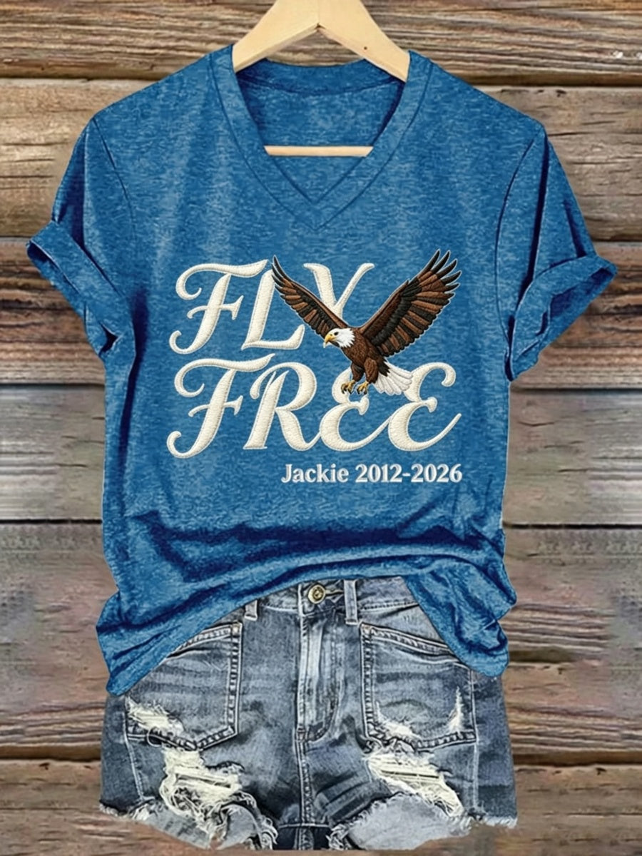Women's Fly Free Jackie Casual T-Shirt