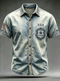 Men'S 250Th Anniversary National Print  Shirt