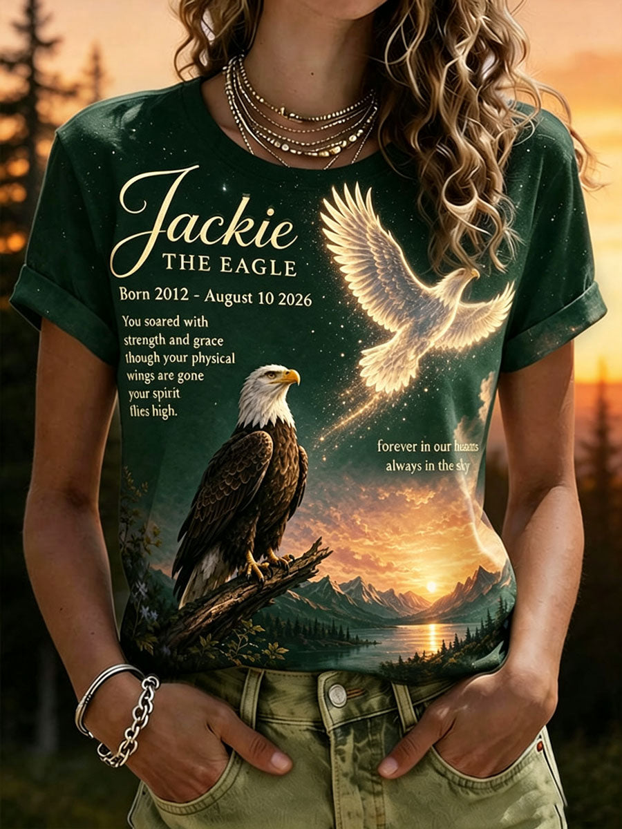 Deepest Condolences To Jackie, May You Rest In Peace. Printed T-Shirt