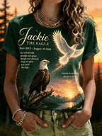 Deepest Condolences To Jackie, May You Rest In Peace. Printed T-Shirt