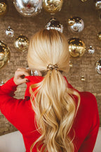Gilded Bow Ponytail Cuff