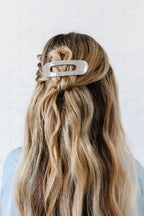 Glossy Flat Claw Clip