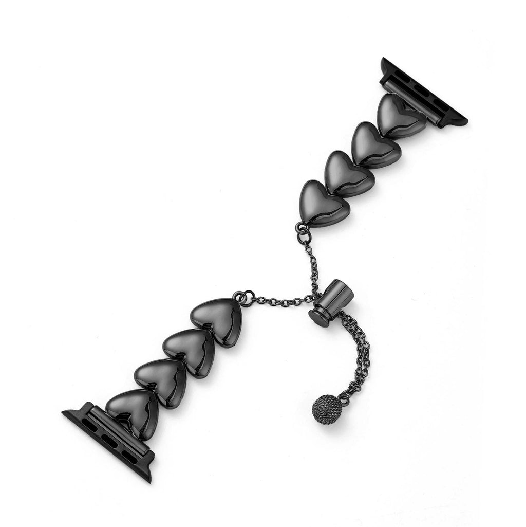 Polished Love Metal Watch Band for Apple Watch
