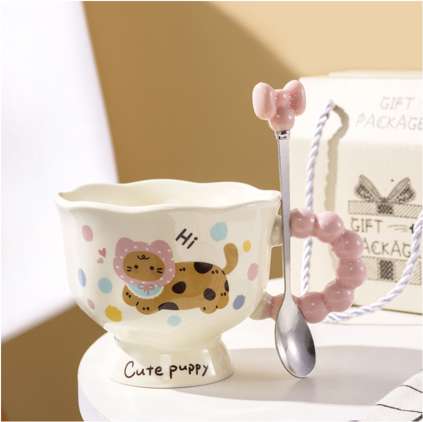 Playful Paws & Whiskers Mug Set