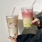 Gradient Tumbler with Straw