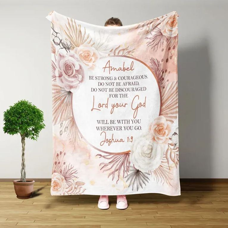 Lord Your God Christian Blanket