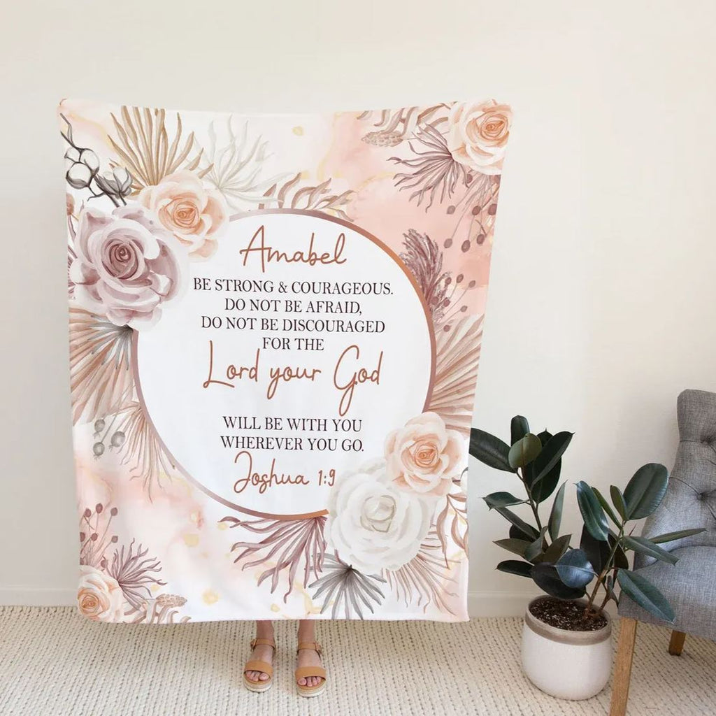 Lord Your God Christian Blanket