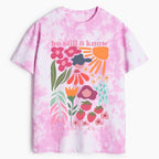 Be Still And Know Christian Heavy Cotton Tie Dye T-Shirt