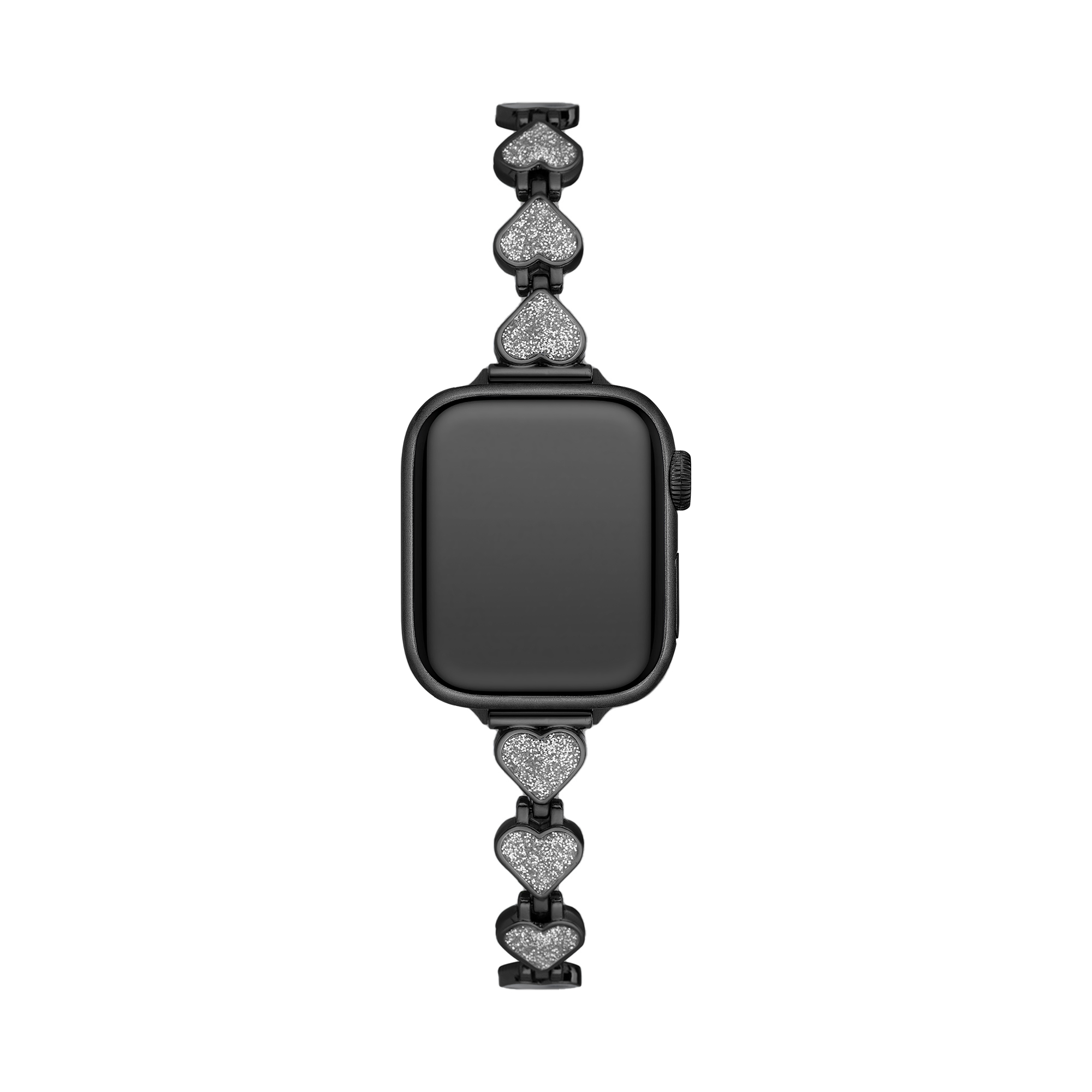 Glitter Love Metal Watch Band for Apple Watch