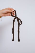 Knit Long Bow Tie