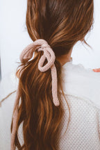 Knit Long Bow Tie