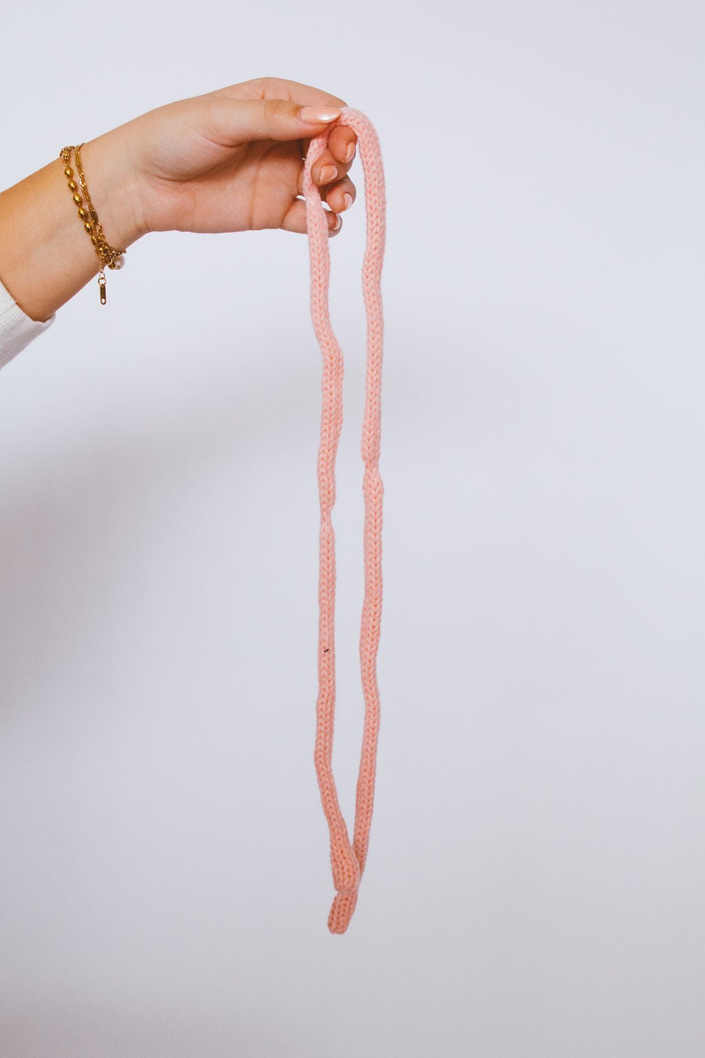 Knit Long Bow Tie
