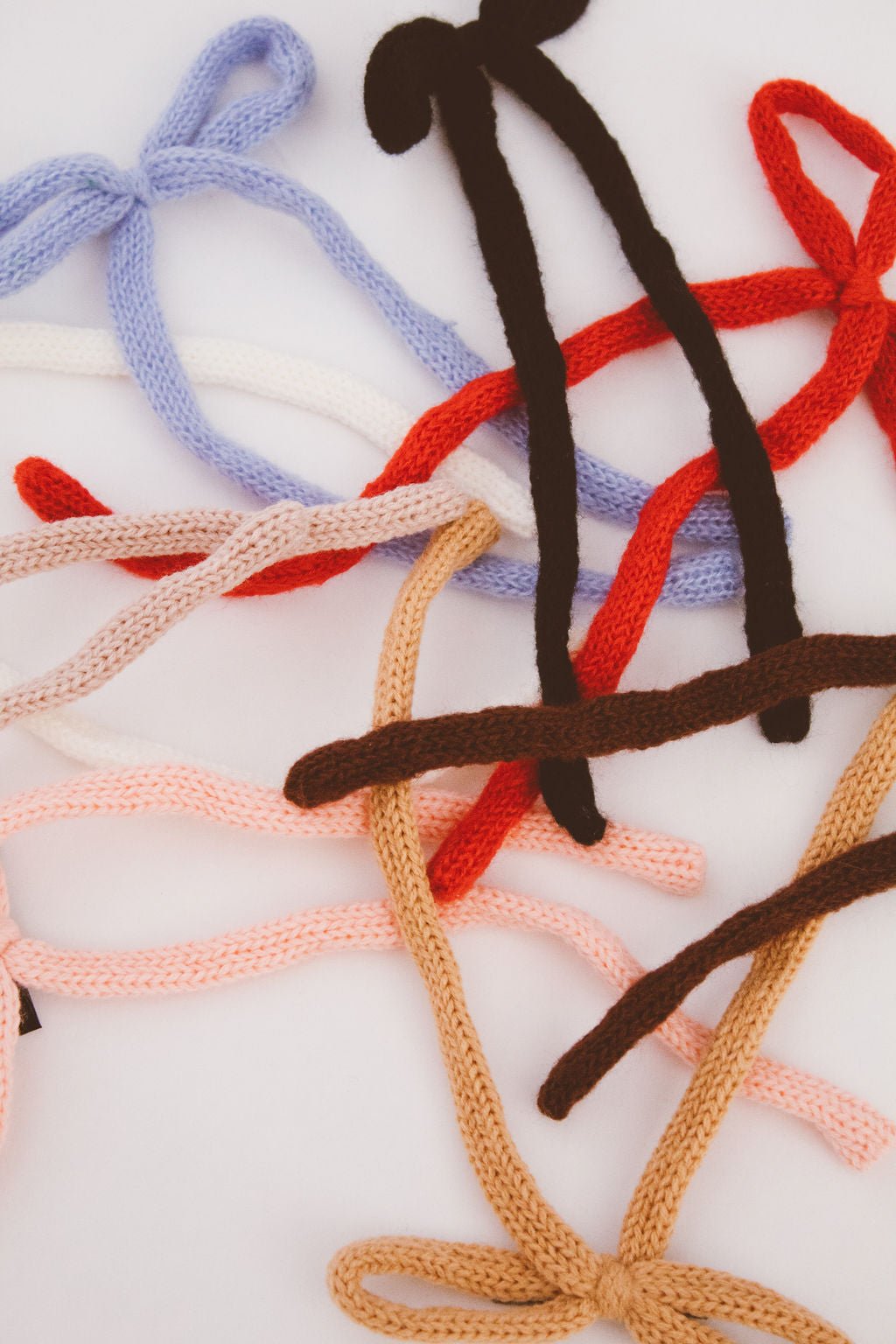 Knit Long Bow Tie