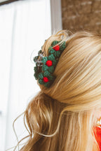 Knitted Petals Claw Clip